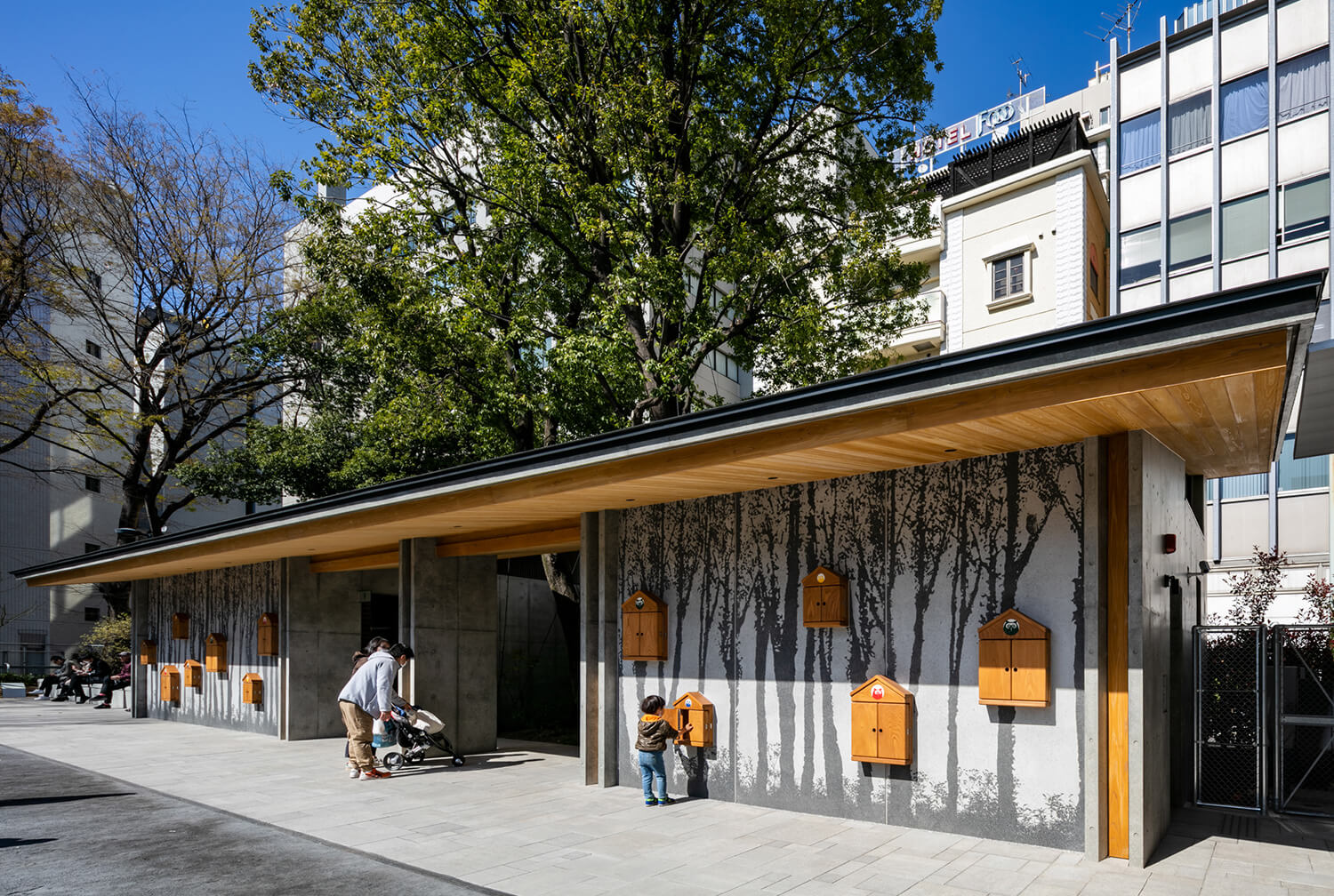 南池袋公園トイレ 作品紹介 久間建築設計事務所