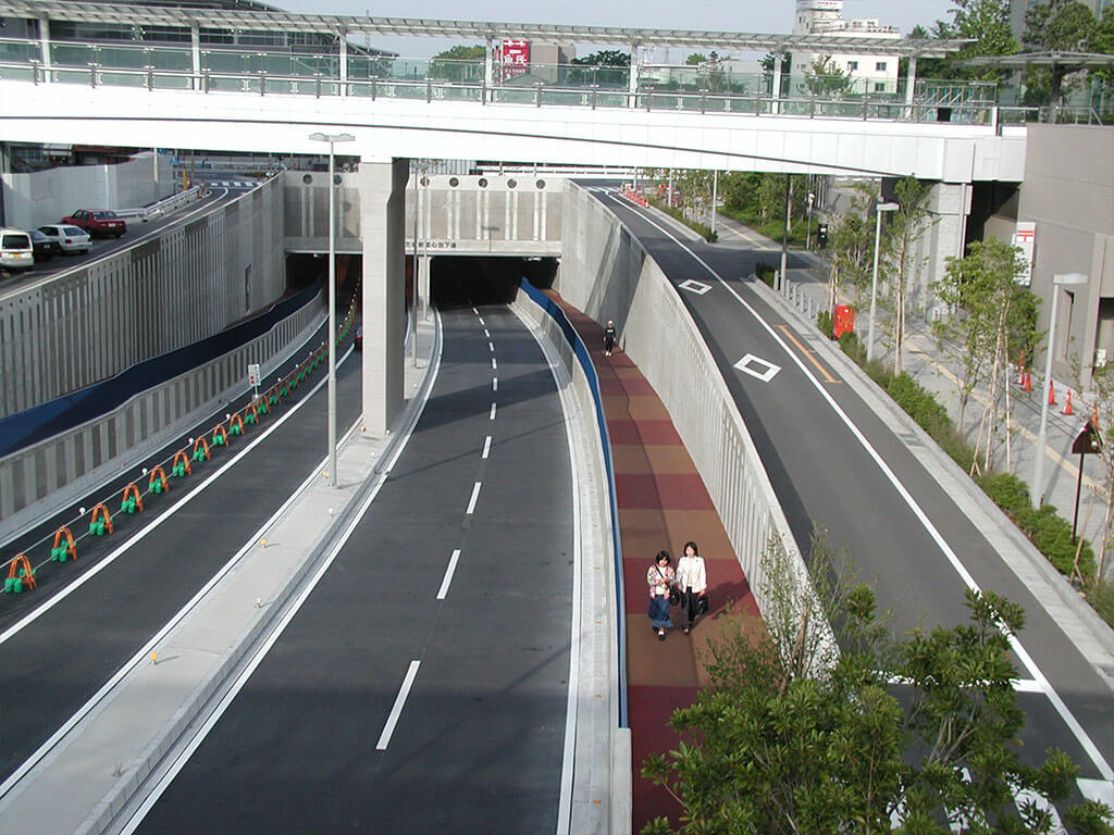 さいたま新都心トンネル・道路 景観デザイン